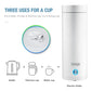 Portable Electric Kettles Cup 400ml 220v Tea Coffee Electric kettle Travel Boil Water Keep Warm Kitchen Appliances Thermo